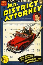 Mr. District Attorney Comic Poster (1950s) π 24x36β - Hi-Resπ Print - 200 GSM picture