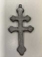 Very Rare     Early 1800 Iron Trade Cross By LUCKHAUS  Stamped 