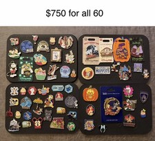 Lot Of 60 Disney Pins picture