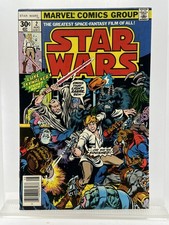 Star Wars 2 ~Est. Low 9s ~OW/W pgs ~ NEWSSTAND ~Sharp Corners ~Firm Staples ~Key picture