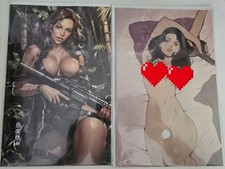 M House Gun Honey Collision Course #1 SDCC Exclusive + Full Nude VARIANT  picture