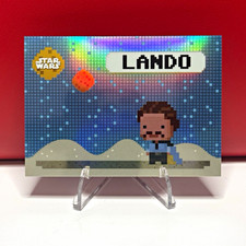 Topps 2026 Chrome Star Wars Bonus Stage Lando Calrissian #BO-LAC SSP CASE HIT picture