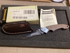 Browning RARE DISCONTINUED Eclipse John Browning Signature BocoteWood Knife 2091 picture