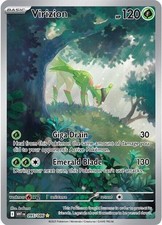 Pokemon Virizion 095/086 Holo Illustration Rare White Flare NM picture