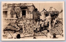K57/ Veracruz Mexico RPPC Postcard c1920 Carnival Parade Float Fish 52 picture