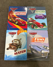Disney Pixar Cars 2 Too Fast 4 Board Book Set w/ Lightning McQueen Mater Finn picture