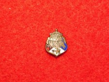 VINTAGE PITTSBURGH EMBLEM CO U P CROWN COAT OF ARMS CROSS PIN picture