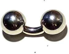 2g 1/2 Big Monster 19mm Ball Prince Albert Dydoe Frenum Ear Barbell Weight Sexy picture