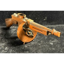 Vintage Thompson Submachine Gun: Novelty Lighter, Copper Tone, Collectible Tommy picture