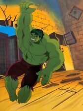 The Hulk Animation Cels cartoon production art Backgrounds marvel comics  I1  picture