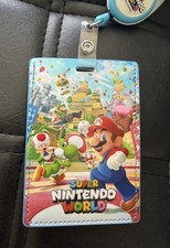 Universal Studios Super Nintendo World ID Badge Holder Original EPIC picture