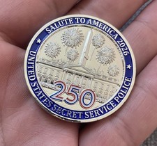 USSS Secret Service America 250 4th Of July Special Agent POTUS Challenge Coin picture