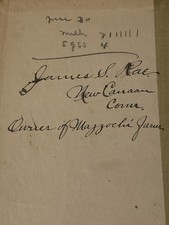 Antique 1908–1913 Connecticut Handwritten Farm & Land Account Ledger New Canaan picture