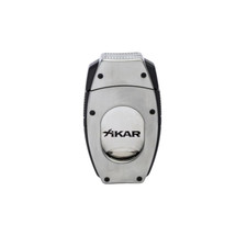 New Release - Xikar Cigar Cutter Flip Dual Cigar Cutter Chrome XI-160BC picture
