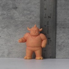 Vintage Kinnikuman M.U.S.C.L.E. Eraser Kinkeshi Figure -#032 Kington Pig K148 picture