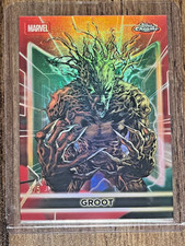 2026 Topps Marvel Neon Groot Red /5 #75 picture
