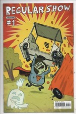 REGULAR SHOW #1 F, 1st, NM, Variant, 2013, KaBoom, Chuck BB picture