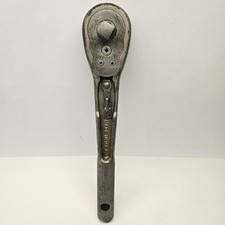 Vintage Craftsman BE Ratchet 1/2 Drive 1930s/1940s Made In USA Forged 10