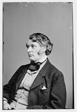Photo:Charles Sumner Portrait 1850s American Senator Lawyer Orator picture