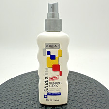 Vintage L'oreal Studio Line Pumping Curls 8 fl oz Size Bottle picture