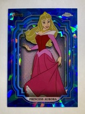 2024 Topps Disney Chrome Sapphire Princess Aurora #26 First Year Set Rookie RC picture