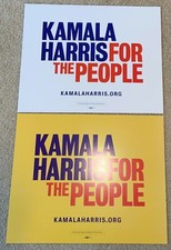2 KAMALA HARRIS 2020 OFFICIAL CAMPAIGN POSTERS VP SENATOR CALIFORNIA JOE BIDEN picture