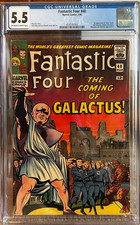 Fantastic Four #48  CGC 5.5  OW/W  1st Appeance of The Silver Surfer - Galactus picture