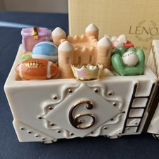 LENOX HAPPY BIRTHDAY SENSATIONAL #6 LENOX EXPRESS TRAIN WITH 24k TRIM picture