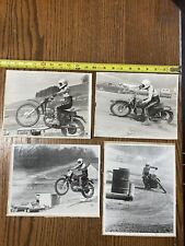 4 Vintage Motocross 8 X 10 Photograph 250CC Maico Motorcycle Motocross Inter-Am picture