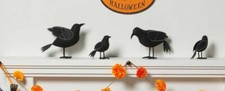 2021 TARGET HYDE & EEK BOUTIQUE HARVEST CROWS - LARGE / SMALL PAIRS OR SET picture