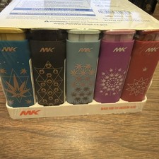 Mk Lighters Butane Several didferent colors GREAT VALUE Lot of 50 picture