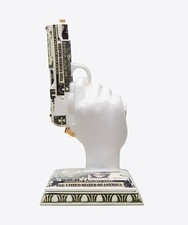 Neighborhood Booze CLT CE Incense Chamber Green Pistol Gun Skull Hand Excellent picture