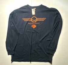 Harley-Davidson Pikes Peak Colorado Springs CO Black Long Sleeve T-Shirt 2XL picture