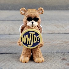 Prayer Bear Figurine By Autom WWJD (What Would Jesus Do) picture