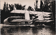 L'appereil Bleriot Voisin Modifié Aircraft Vintage RPPC C124 picture
