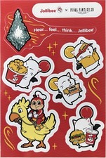Jollibee x Final Fantasy Xiv Stickers picture