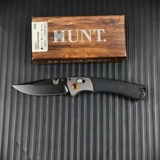 Benchmade CROOKED RIVER 15080-1 CPM-S30V Folding Knife new sealed box black picture
