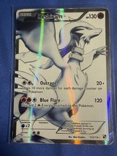 Reshiram Black & White 113/114 Full Art Holo MP picture