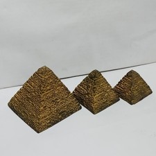 Handmade Egyptian Pyramid Set, Mini Pyramid Replica, Home Decor & Gift picture