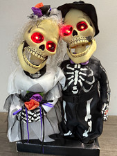Vintage 2002 Kids of America Newly Deads Skeleton Bride Groom I Got You Babe picture