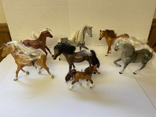 Vintage 1995–1996 Grand Champions Empire Horse Lot of 7 Toy Horses & Foal picture