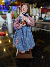Vintage 1992 Simpich Belinda Cratchit Girl w Candle A Christmas Carol Figurine picture