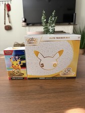 Pokémon TCG 30th Celebration ETB AND Booster Bundle. New & Sealed picture
