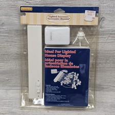 Lemax 12 Building Lighting System Lighted Accessory 64513 Village Display White picture