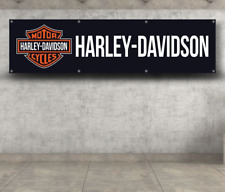 Premium Flag Harley Davidson Motorcycles 2x8 ft Banner Vintage Garage Sign Gift picture