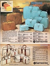Samsonite Unisonic Vegas 21 Vintage 1979 Magazine Ad Luggage Electronic Games picture