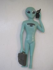 Rare Vintage Roswell NM Alien Refrigerator Magnet 5⅜” Tall Glow in the Dark picture