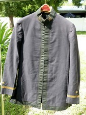 WWI WW1 US Navy Officer Tunic Uniform Jacket NAMED US Naval Reserve Collars 1917 picture