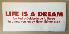 Life is a Dreams - Dominic WEST - Cast SIGNED - Theatre Programme 2009 picture