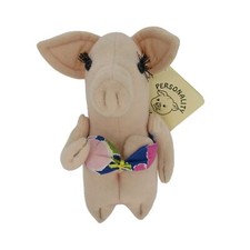 Vintage RUSS Personality Piggs Rhonda Pig Betty Kane 1984 Stuff Animal with Tags picture